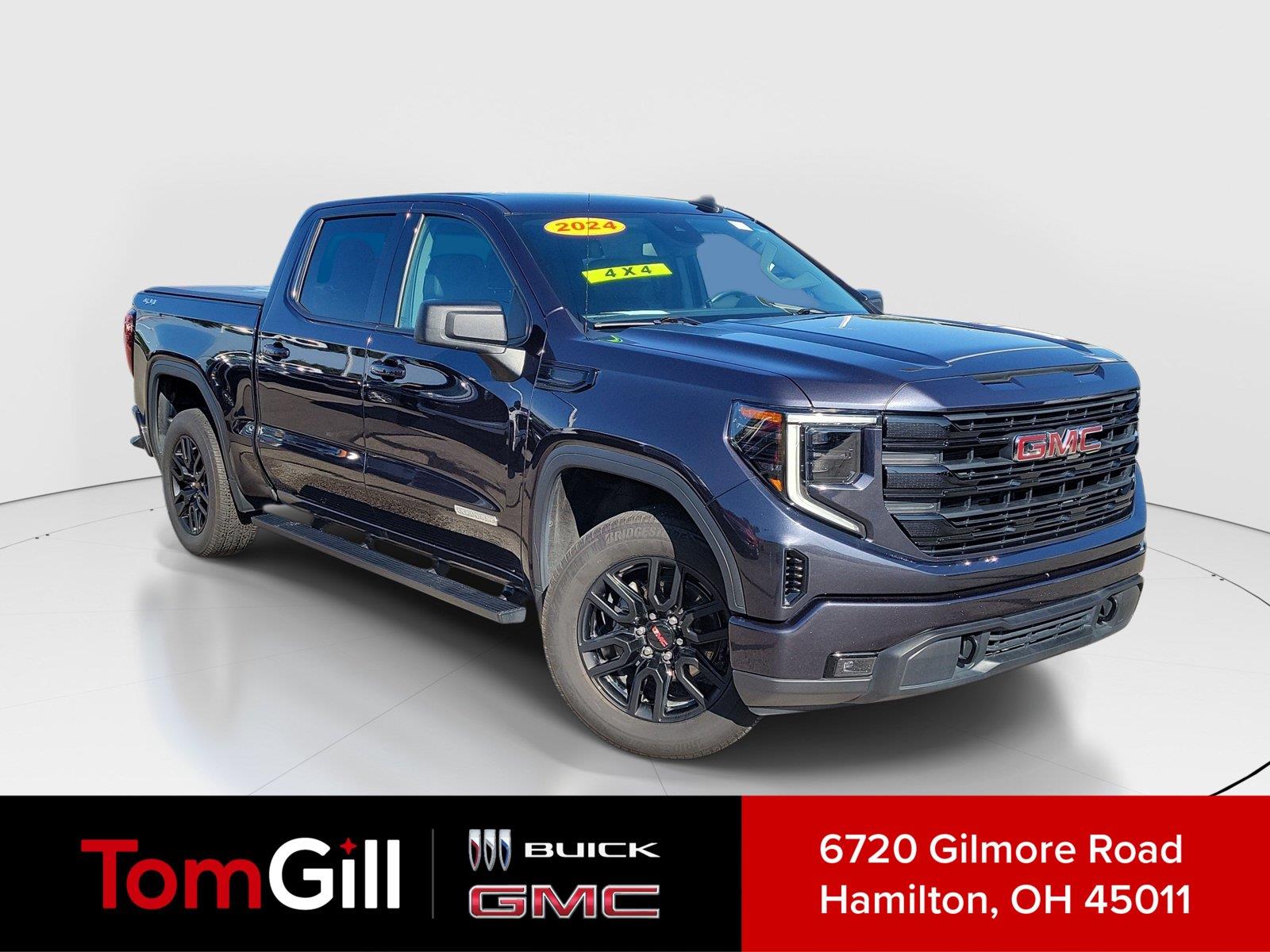 Titanium Rush Metallic 2024 GMC Sierra 1500 Pickup Truck Four-Wheel Drive 8-Speed Automatic