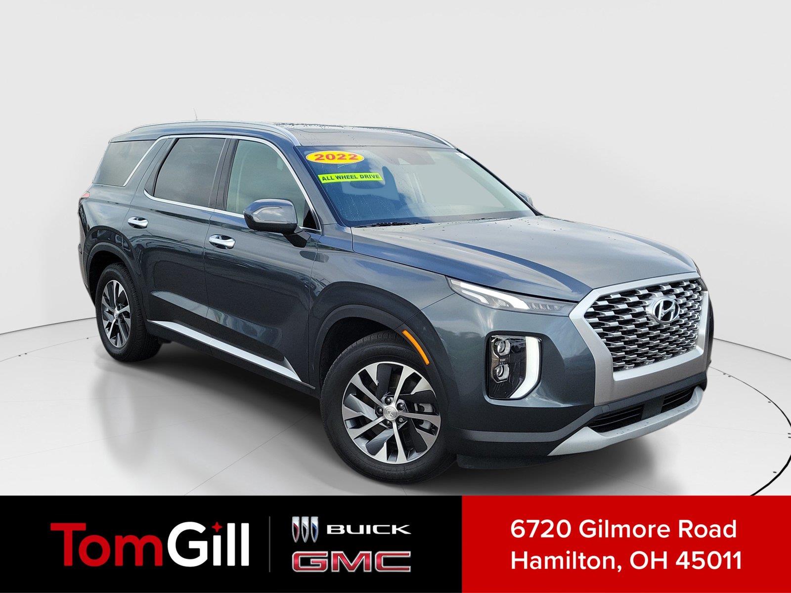 Gray (Steel Graphite) 2022 Hyundai Palisade SUV / Crossover All-Wheel Drive Automatic