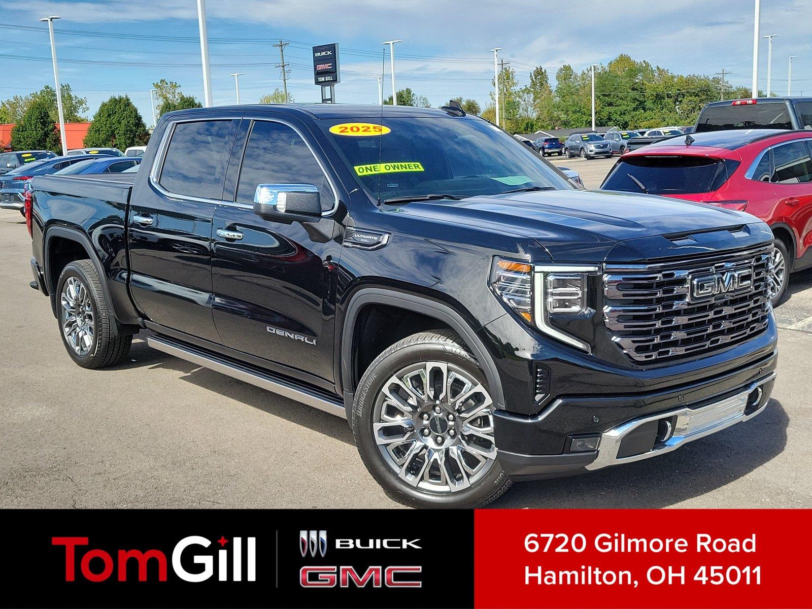 Onyx Black 2025 GMC Sierra 1500 Pickup Truck Four-Wheel Drive Automatic