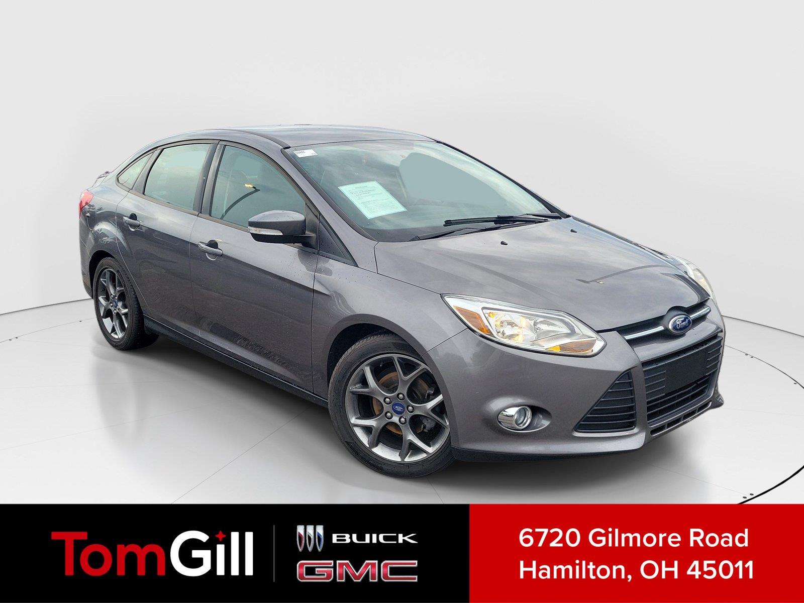 Sterling Gray Metallic 2014 Ford Focus Sedan Front-Wheel Drive 6-Speed Automatic