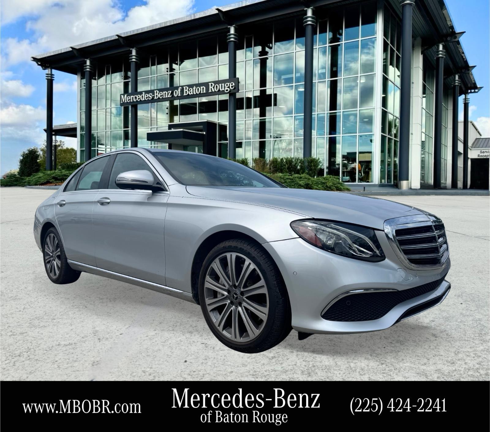 Iridium Silver Metallic 2020 Mercedes-Benz E-Class E 450 4MATIC AWD Sedan All-Wheel Drive Automatic