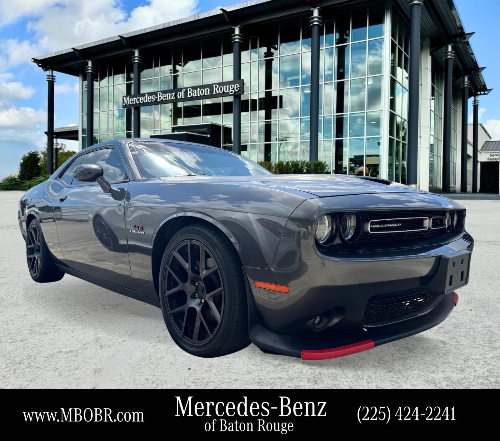 Gray (Granite Pearlcoat) 2021 Dodge Challenger R/T RWD Coupe Rear-Wheel Drive 8-Speed Automatic