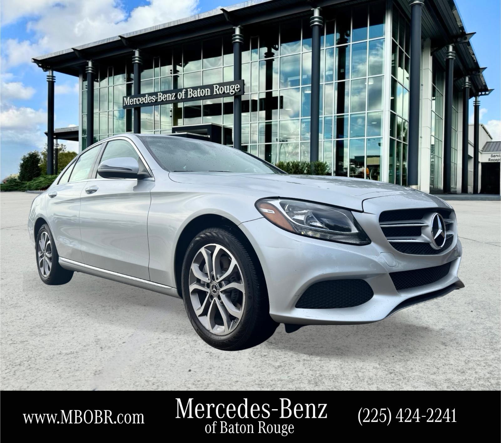 Iridium Silver Metallic 2018 Mercedes-Benz C-Class C 300 Sedan 4MATIC Sedan All-Wheel Drive Automatic