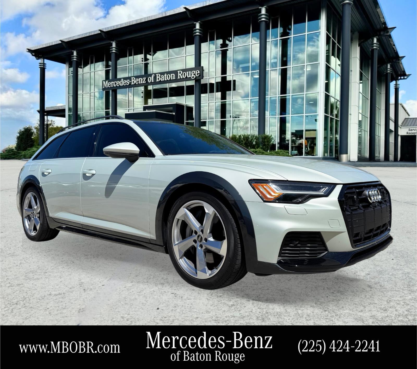 Dew Silver Metallic 2022 Audi A6 Allroad quattro Prestige 55 TFSI Wagon All-Wheel Drive Automatic