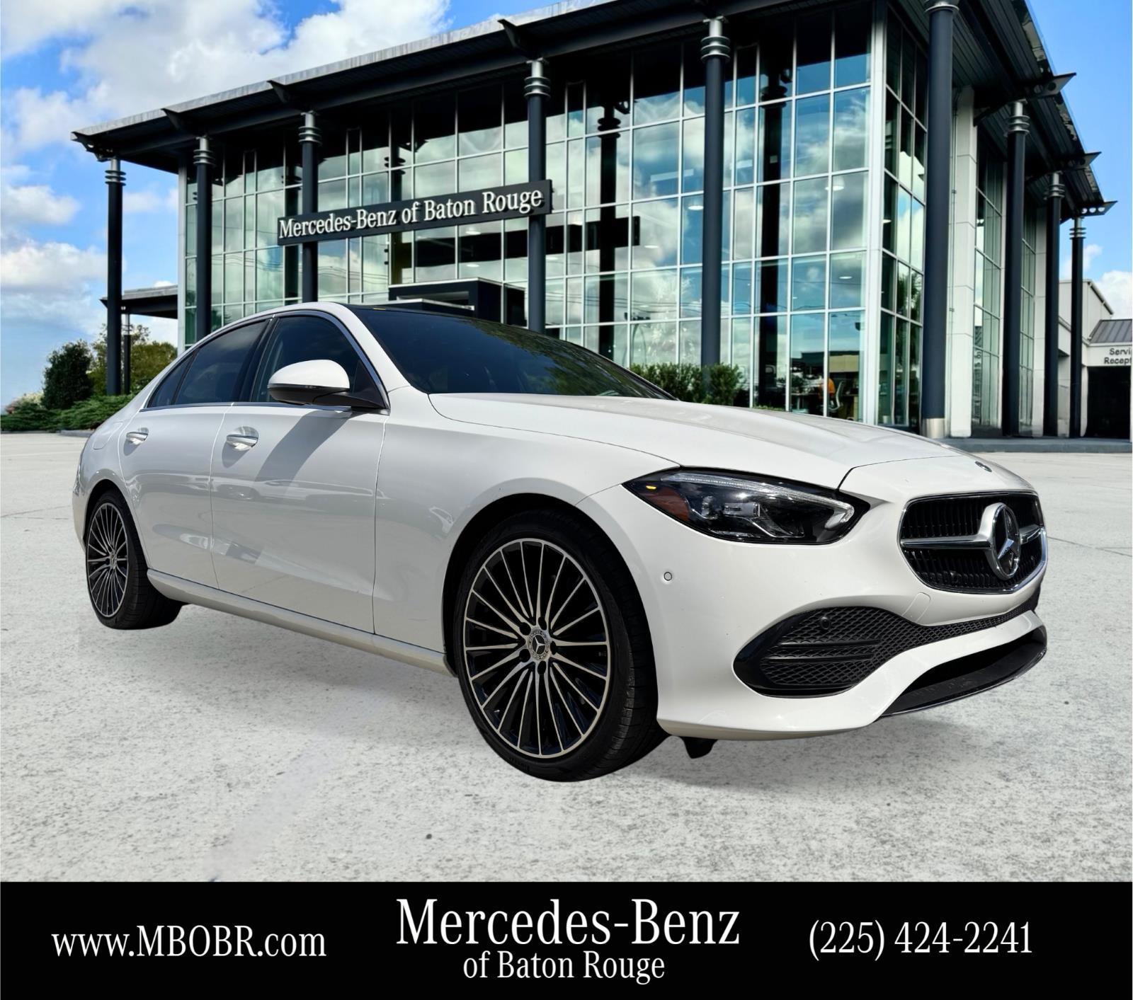 Polar White 2026 Mercedes-Benz C-Class C 300 RWD Sedan Rear-Wheel Drive Automatic