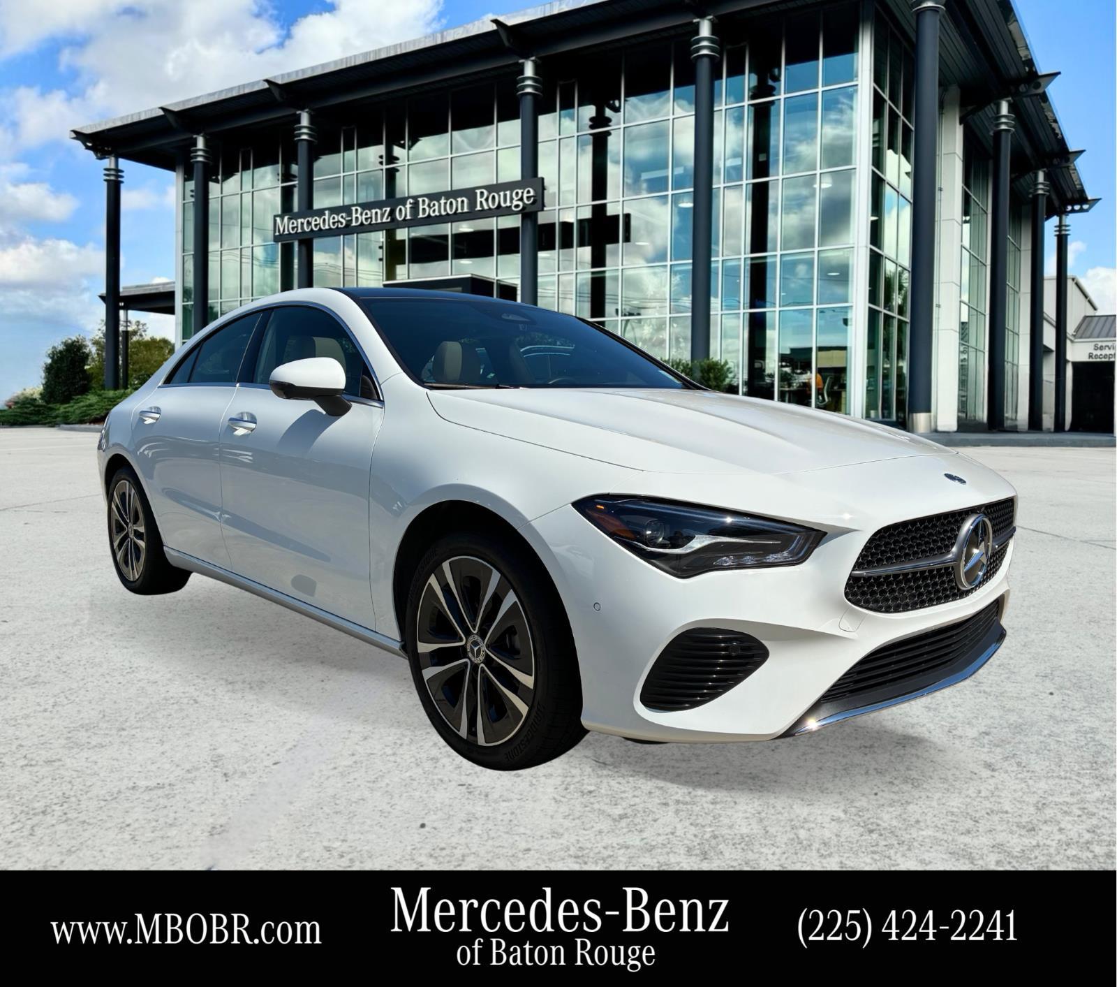 Polar White 2026 Mercedes-Benz CLA Coupe All-Wheel Drive Automatic