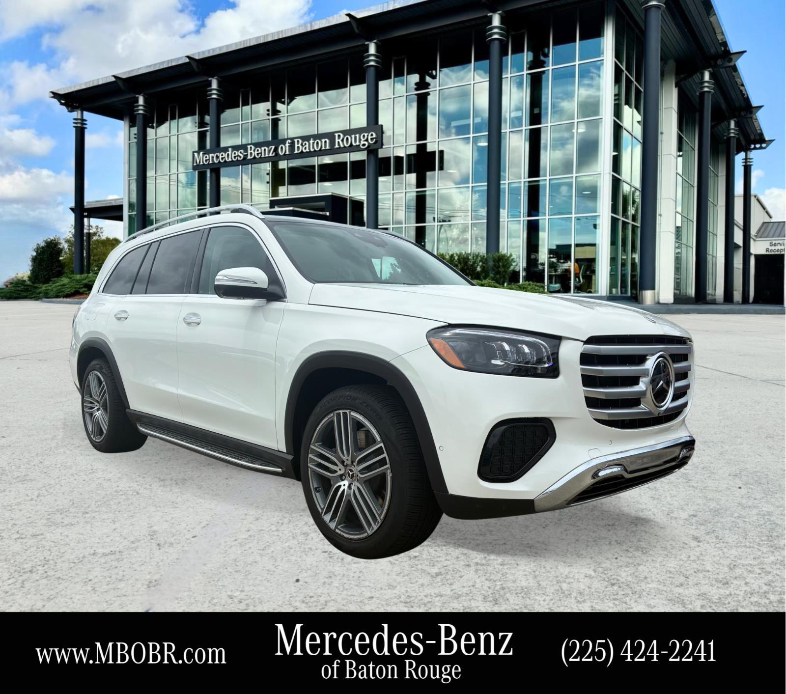 Polar White 2025 Mercedes-Benz GLS SUV / Crossover All-Wheel Drive Automatic