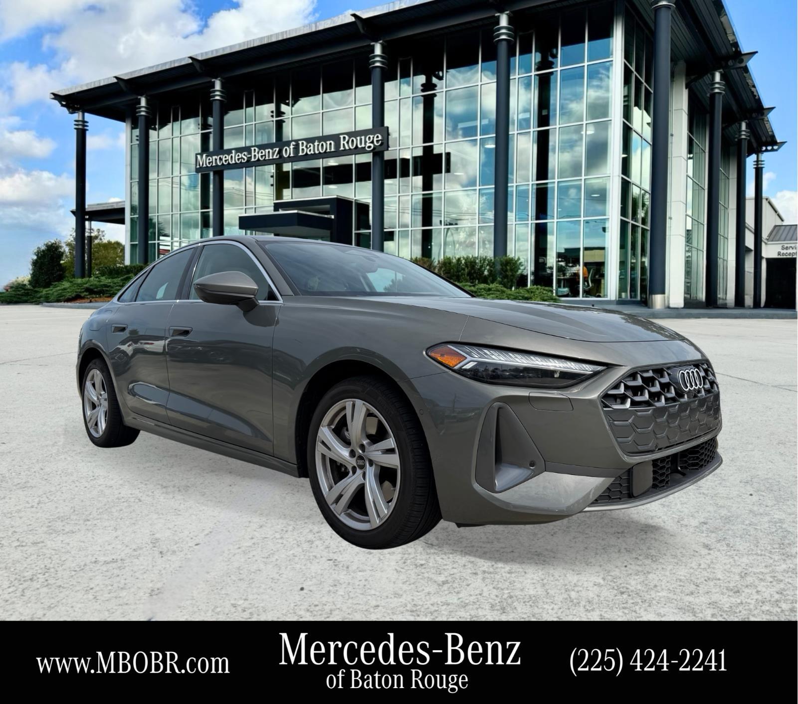 Chronos Gray Metallic 2025 Audi A5 quattro Premium Plus Sedan Sedan All-Wheel Drive Automatic