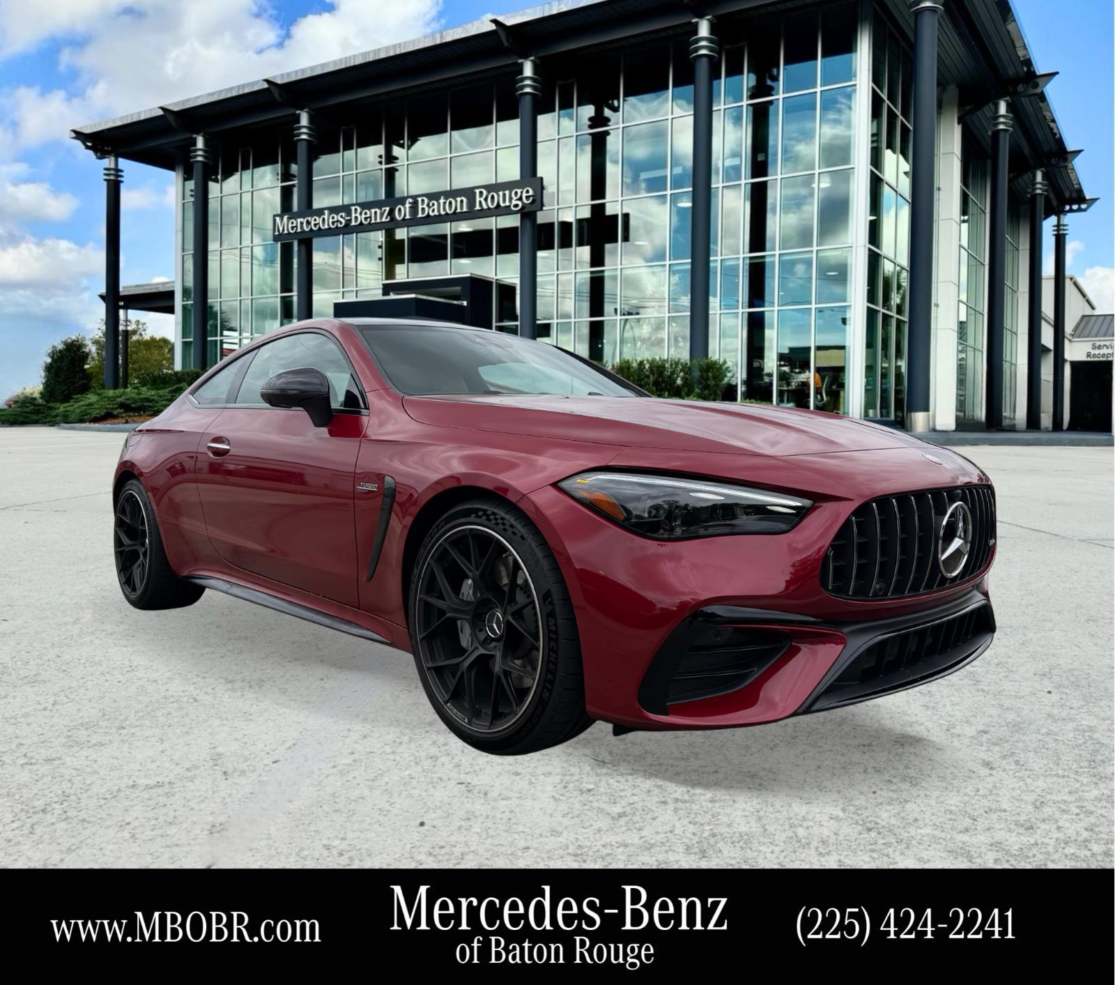 MANUFAKTUR Patagonia Red Metallic 2026 Mercedes-Benz CLE Coupe All-Wheel Drive Automatic