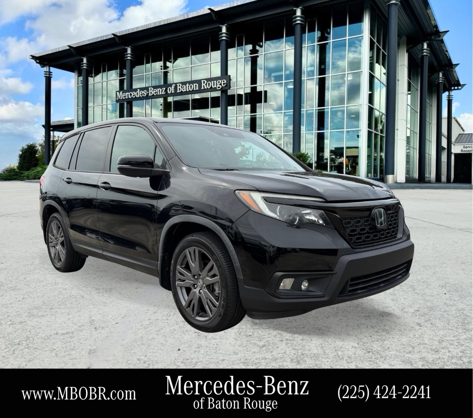 Crystal Black Pearl 2021 Honda Passport SUV / Crossover Front-Wheel Drive Automatic