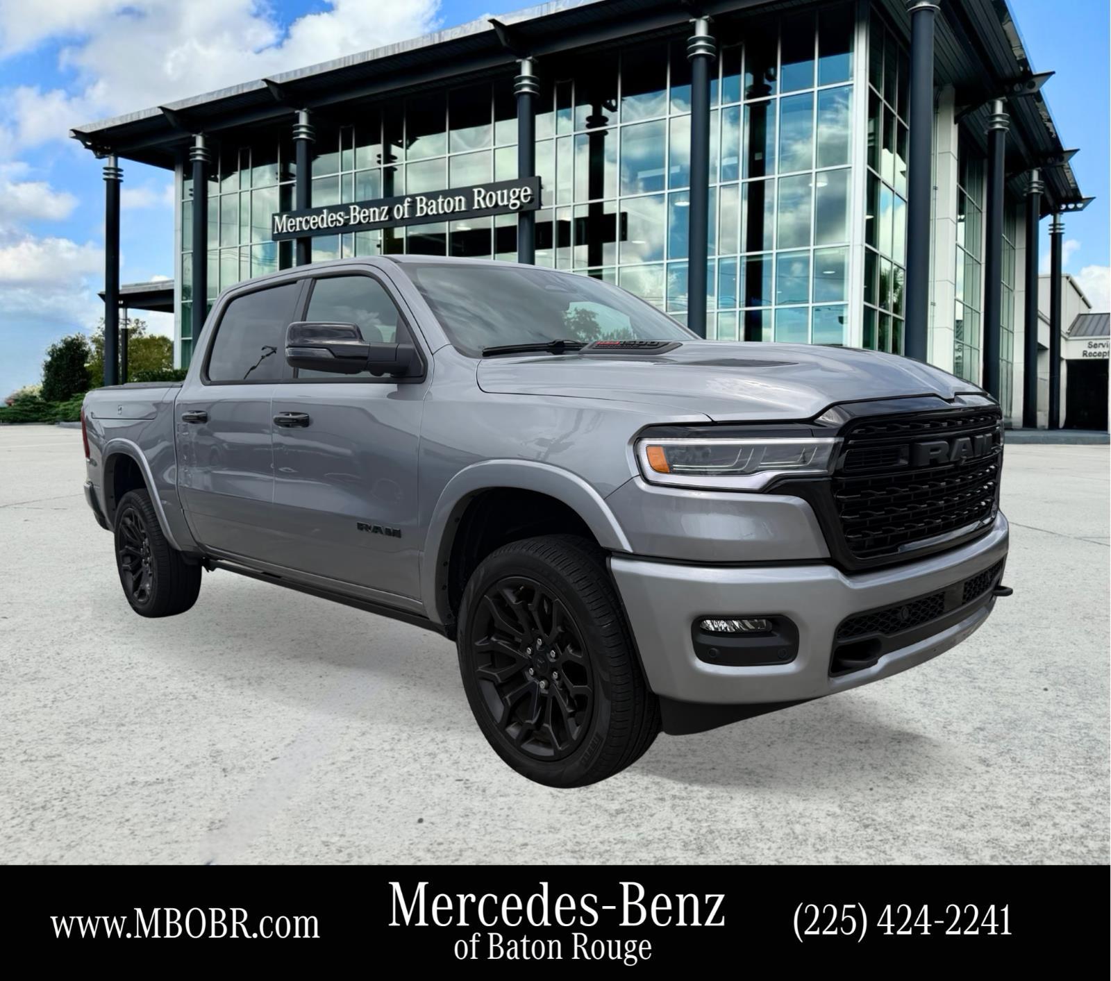 Billet Silver Metallic Clearcoat 2026 RAM 1500 Pickup Truck Four-Wheel Drive 8-Speed Automatic