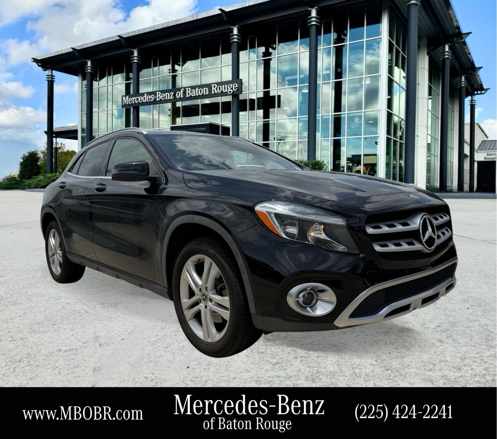 Night Black 2019 Mercedes-Benz GLA SUV / Crossover Front-Wheel Drive