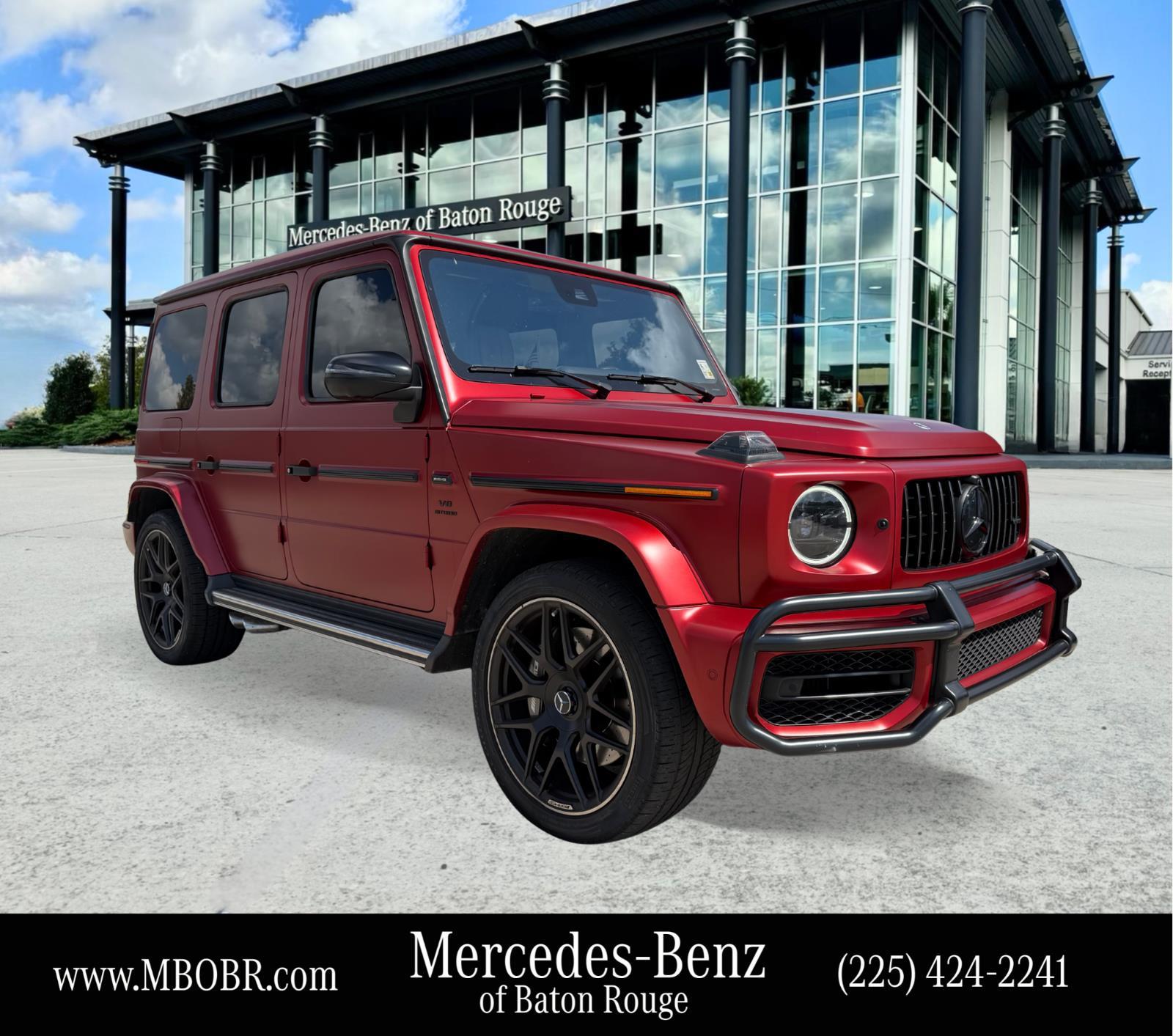 Hyazinth Red Magno 2021 Mercedes-Benz G-Class SUV / Crossover All-Wheel Drive Automatic