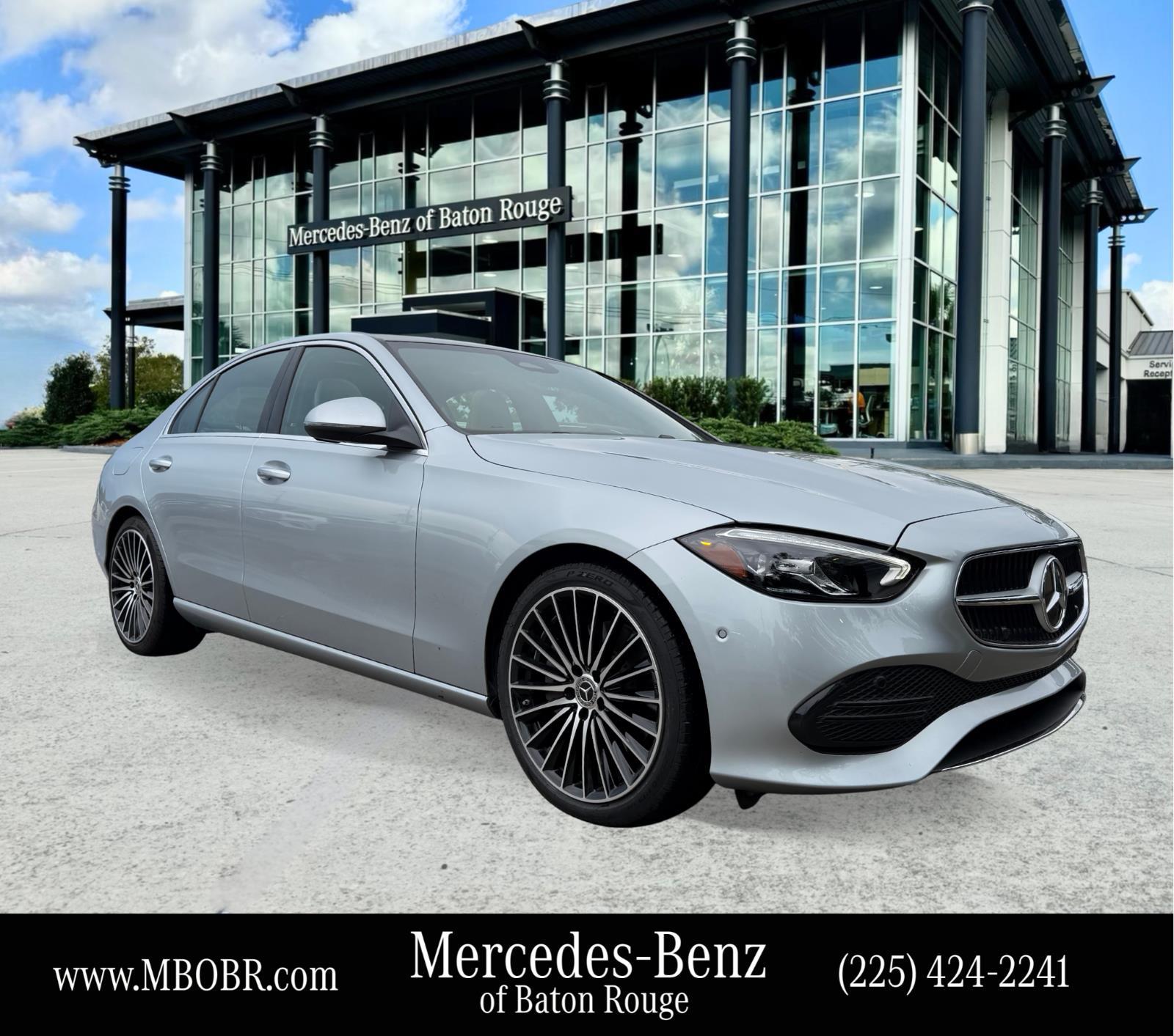 Cirrus Silver Metallic 2026 Mercedes-Benz C-Class Sedan Rear-Wheel Drive Automatic