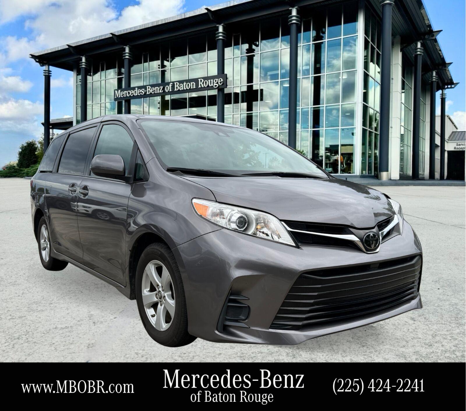 Predawn Gray Mica 2020 Toyota Sienna Minivan Front-Wheel Drive Automatic