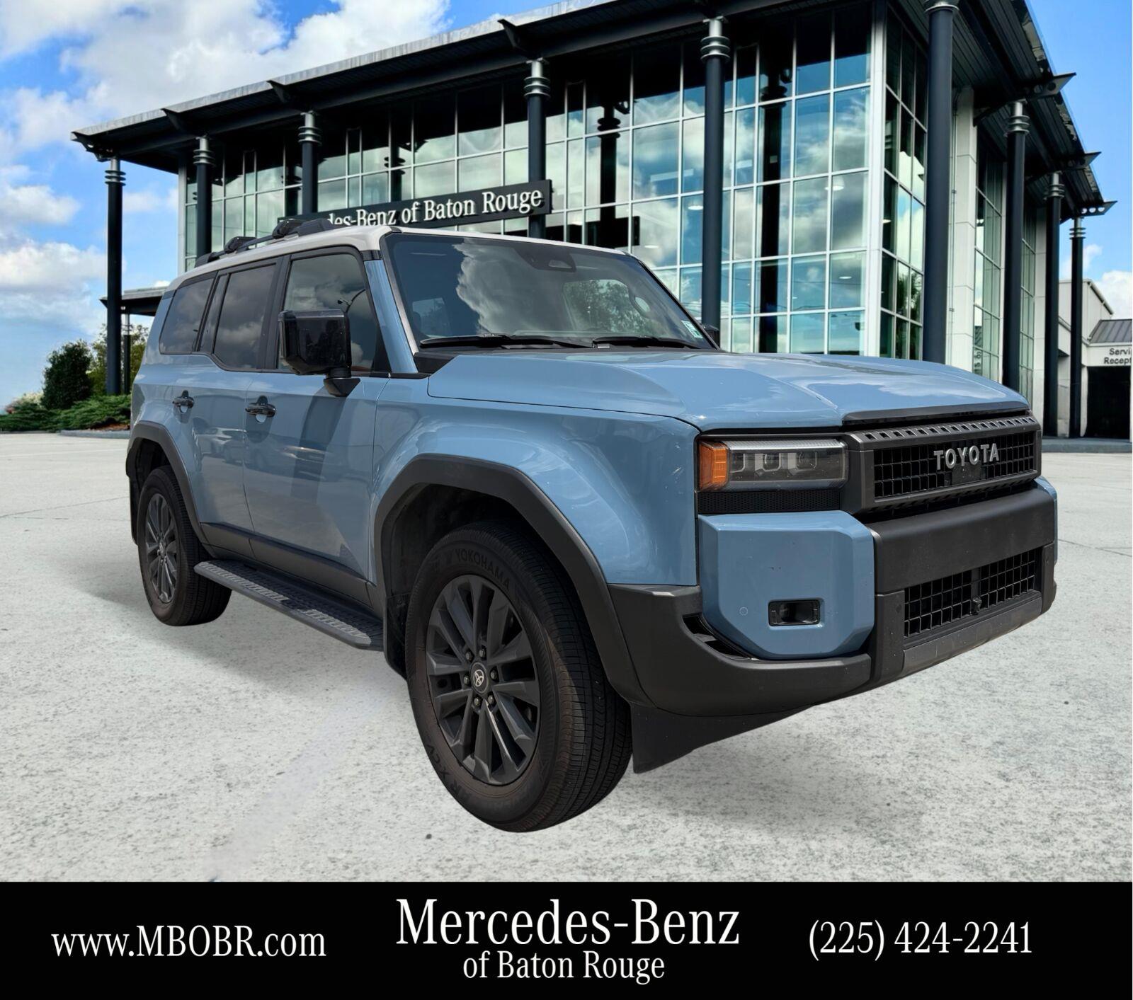 Heritage Blue/Gray Scape 2025 Toyota Land Cruiser SUV / Crossover Four-Wheel Drive Automatic