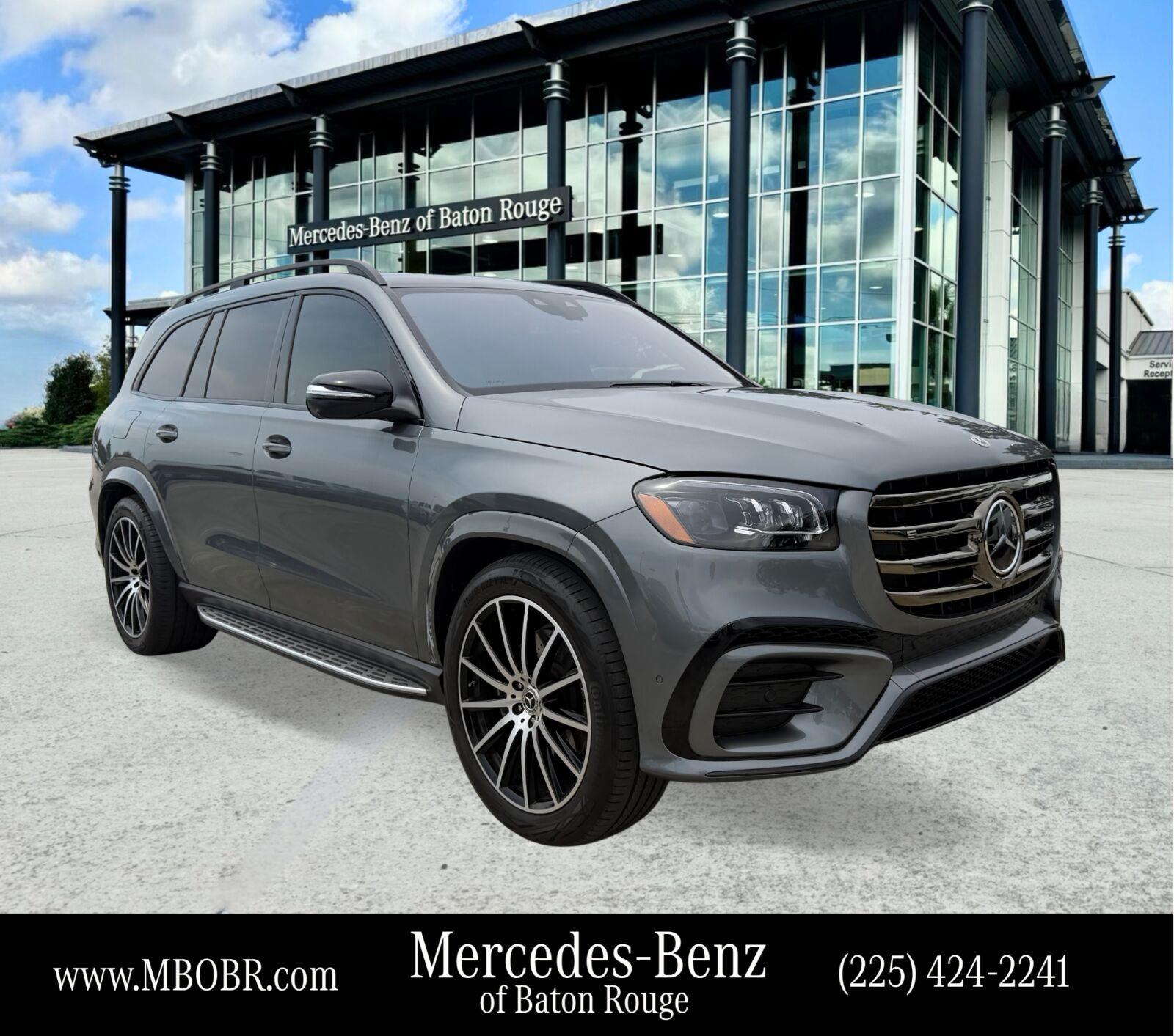 Gray (Selenite Grey Metallic) 2026 Mercedes-Benz GLS SUV / Crossover All-Wheel Drive Automatic