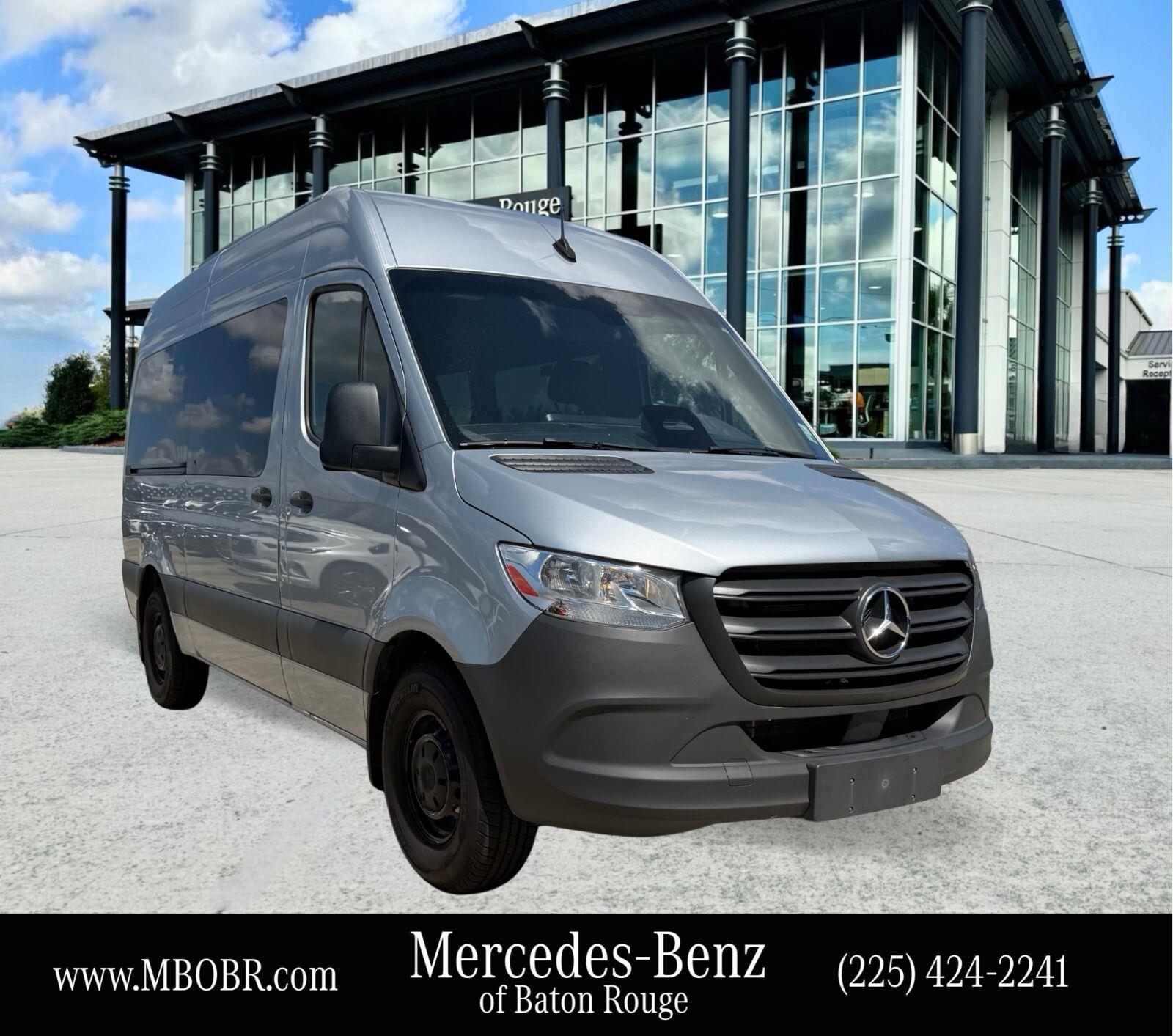 high-tech silver metallic 2025 Mercedes-Benz Sprinter Van Rear-Wheel Drive Automatic