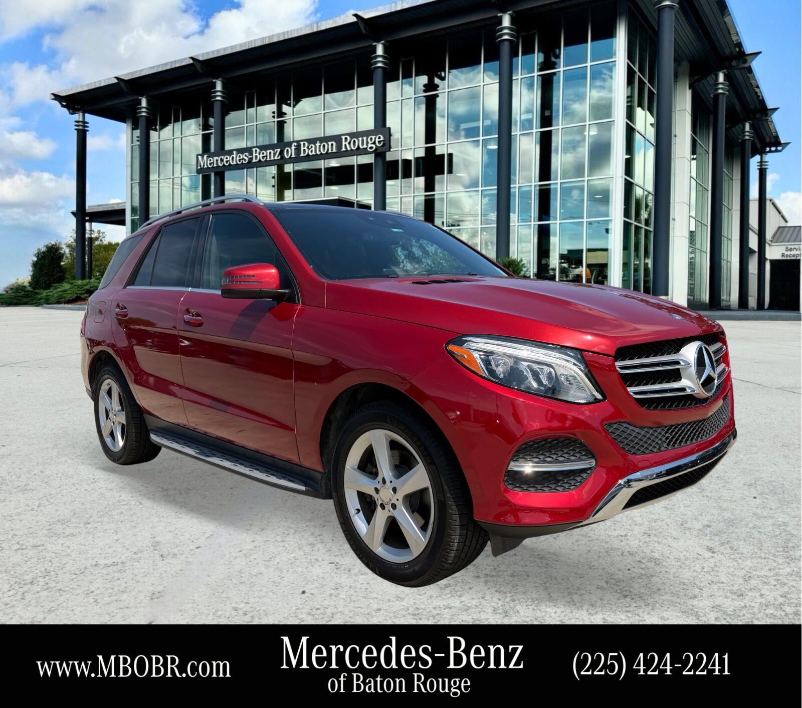 Hyacinth Red 2017 Mercedes-Benz GLE SUV / Crossover All-Wheel Drive Automatic