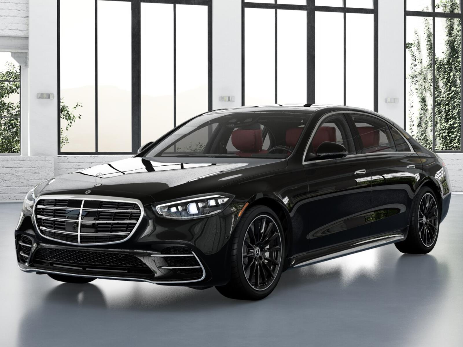Obsidian Black Metallic 2026 Mercedes-Benz S-Class S 580 4MATIC Sedan All-Wheel Drive Automatic