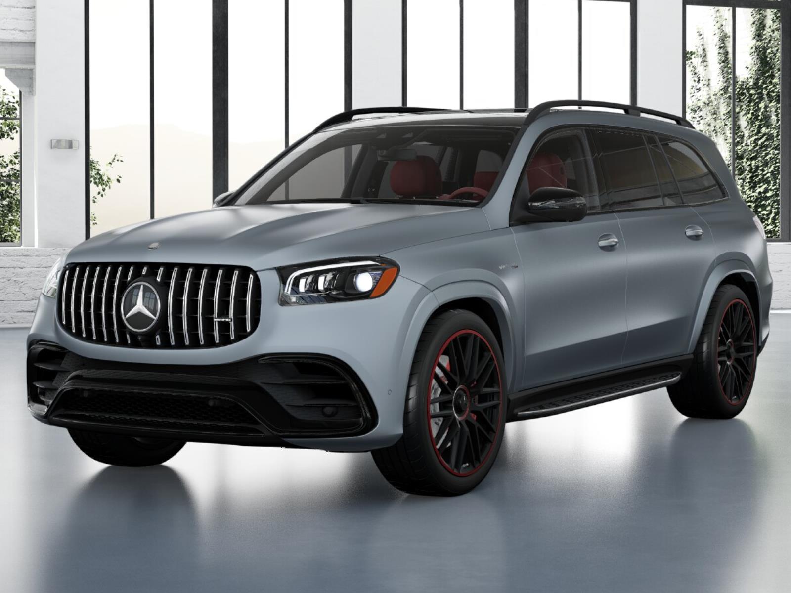 Cirrus Silver Metallic 2026 Mercedes-Benz GLS AMG GLS 63 4MATIC SUV / Crossover All-Wheel Drive Automatic