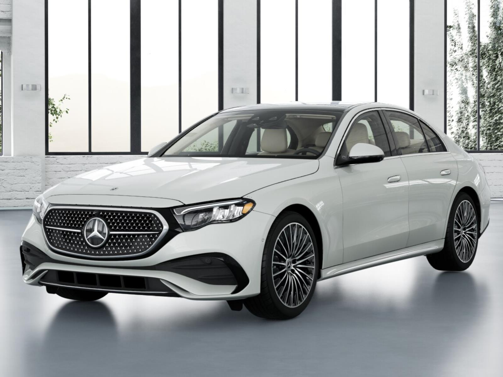 MANUFAKTUR Moonlight White Metallic 2026 Mercedes-Benz E-Class Sedan Rear-Wheel Drive Automatic