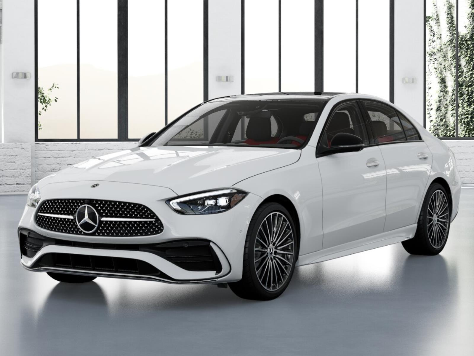 Polar White 2026 Mercedes-Benz C-Class Sedan Rear-Wheel Drive Automatic