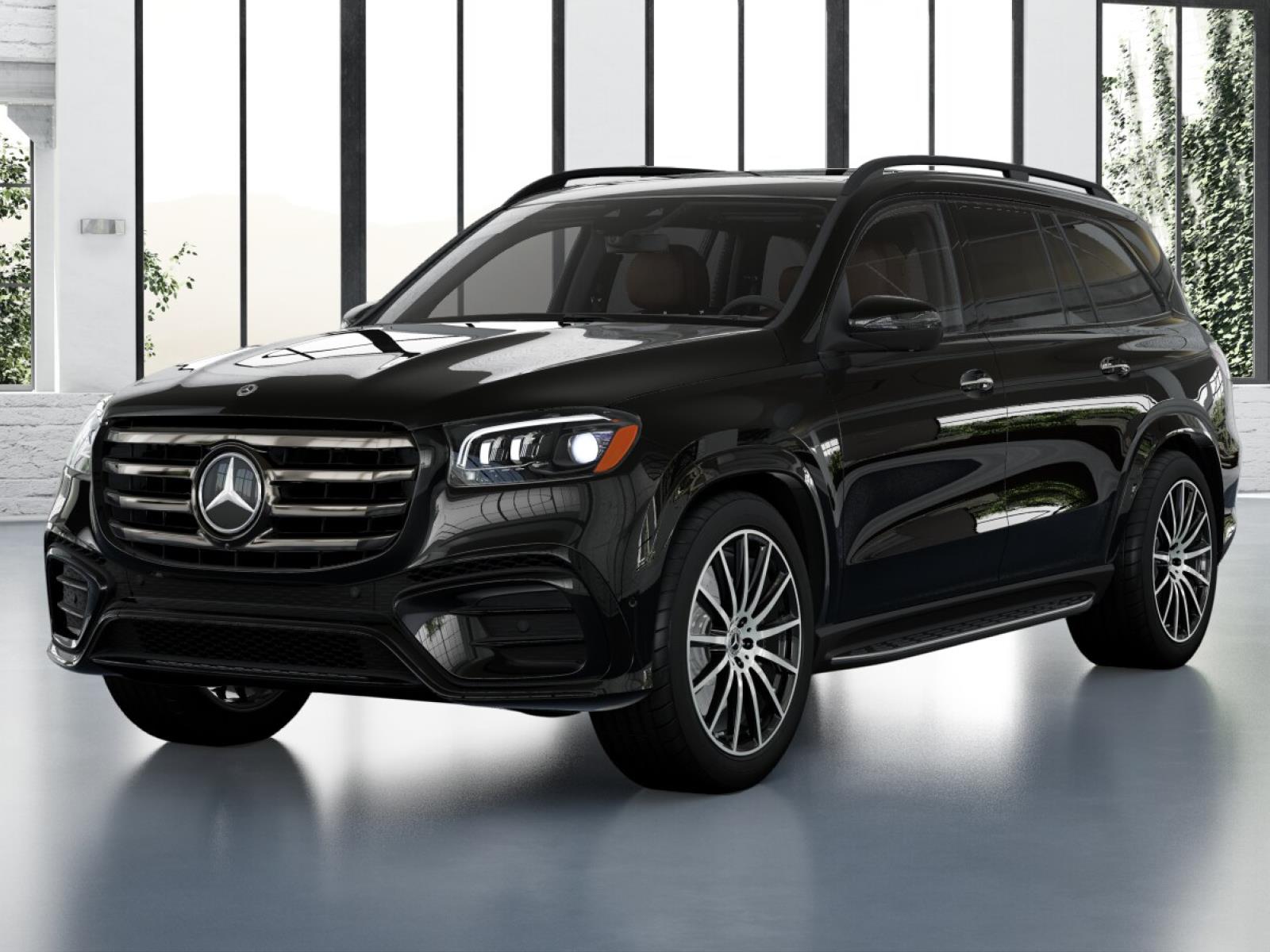 Obsidian Black Metallic 2026 Mercedes-Benz GLS SUV / Crossover All-Wheel Drive Automatic