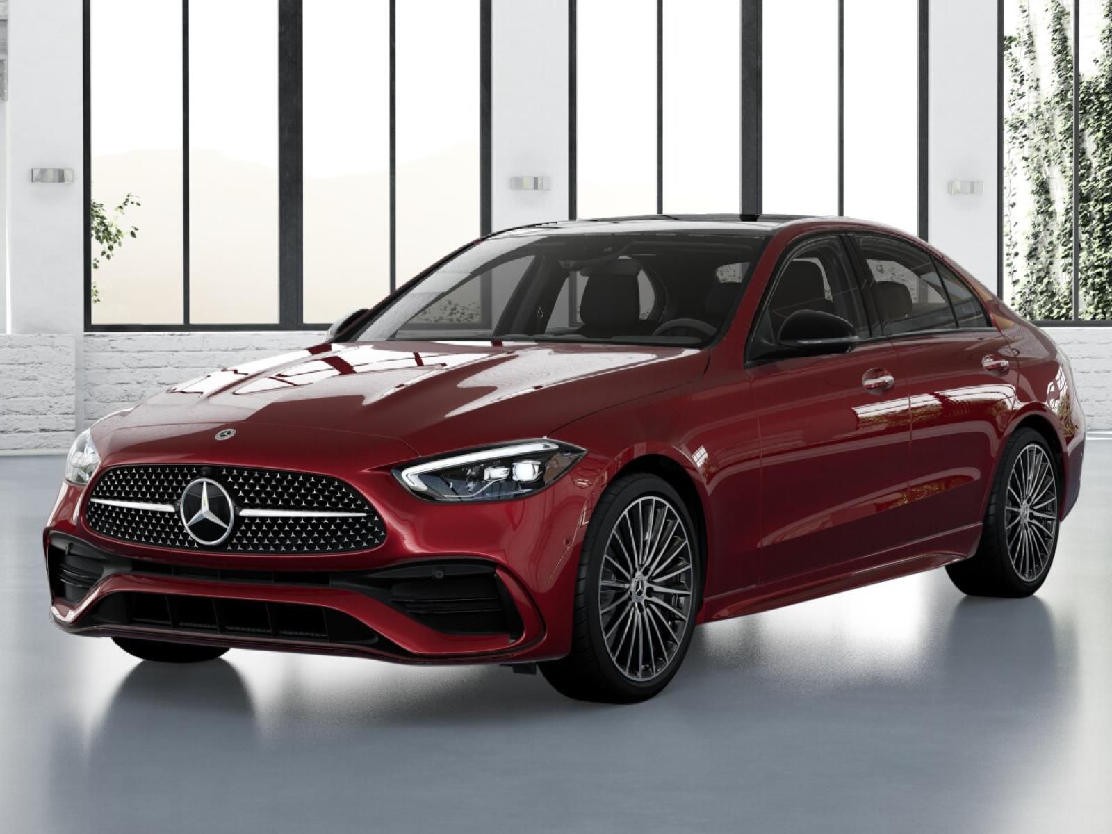 MANUFAKTUR Patagonia Red Metallic 2026 Mercedes-Benz C-Class Sedan Rear-Wheel Drive Automatic