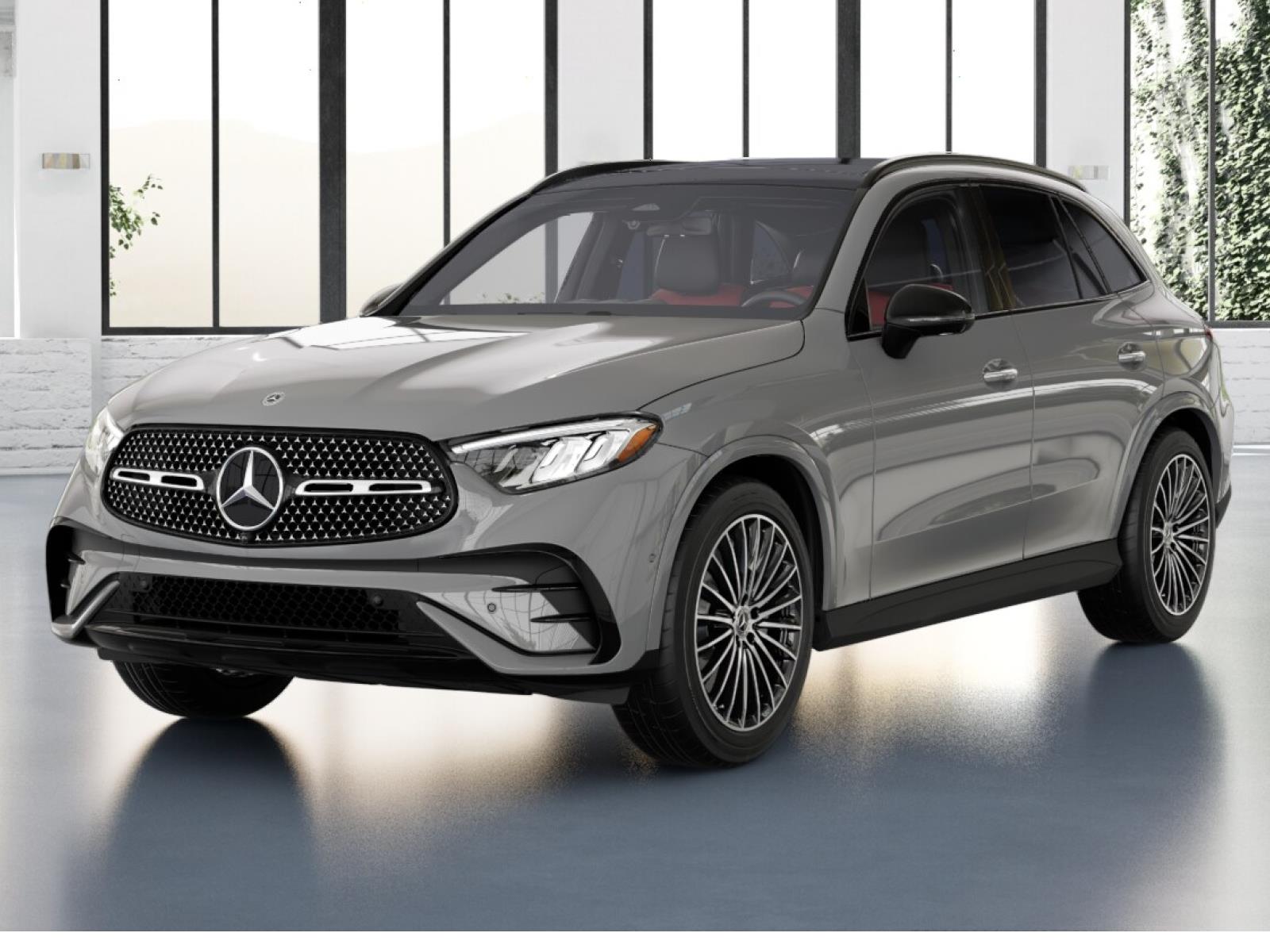 Gray (MANUFAKTUR Alpine Grey) 2026 Mercedes-Benz GLC SUV / Crossover Rear-Wheel Drive Automatic