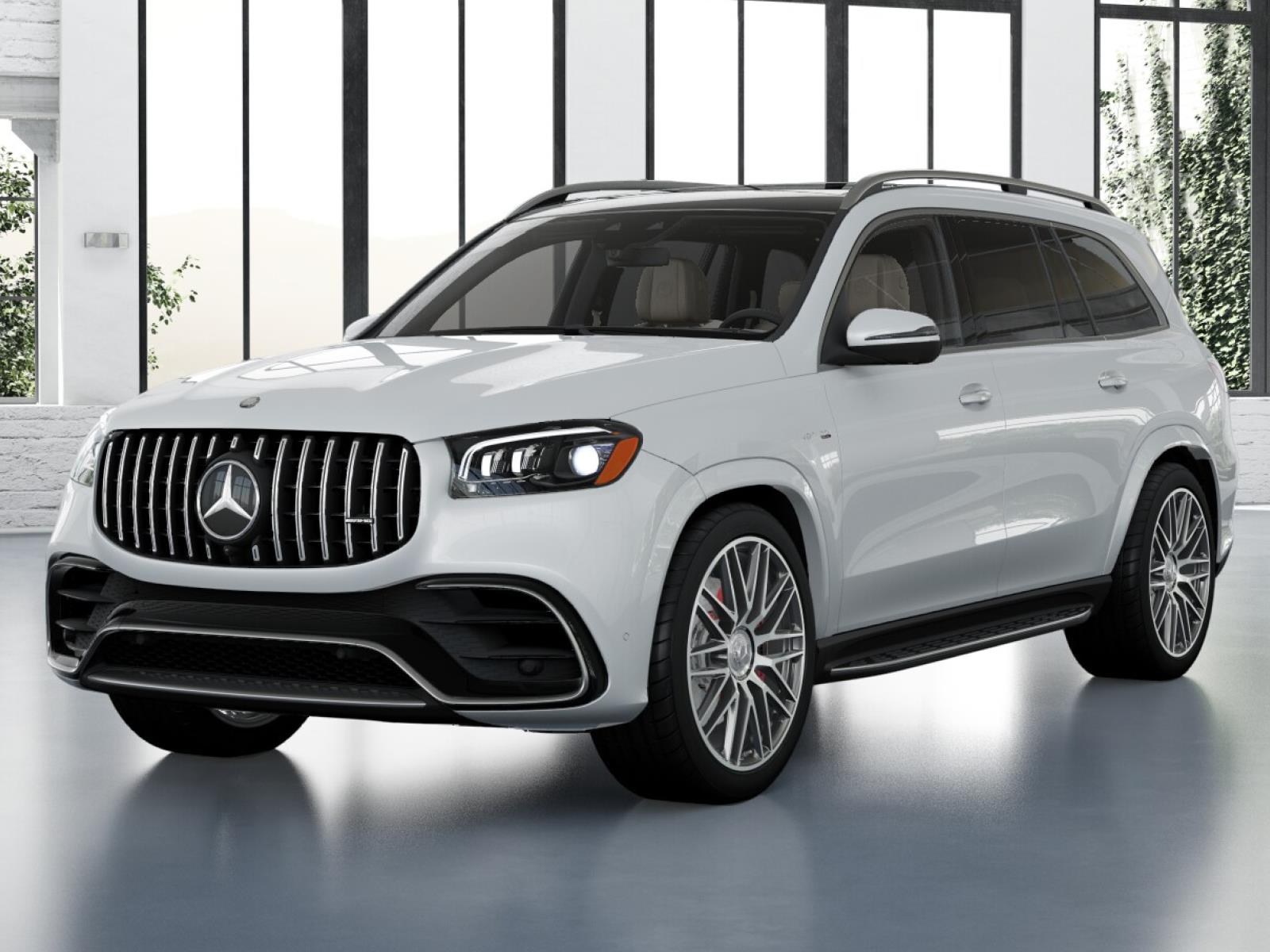 MANUFAKTUR Moonlight White Metallic 2026 Mercedes-Benz GLS SUV / Crossover All-Wheel Drive Automatic