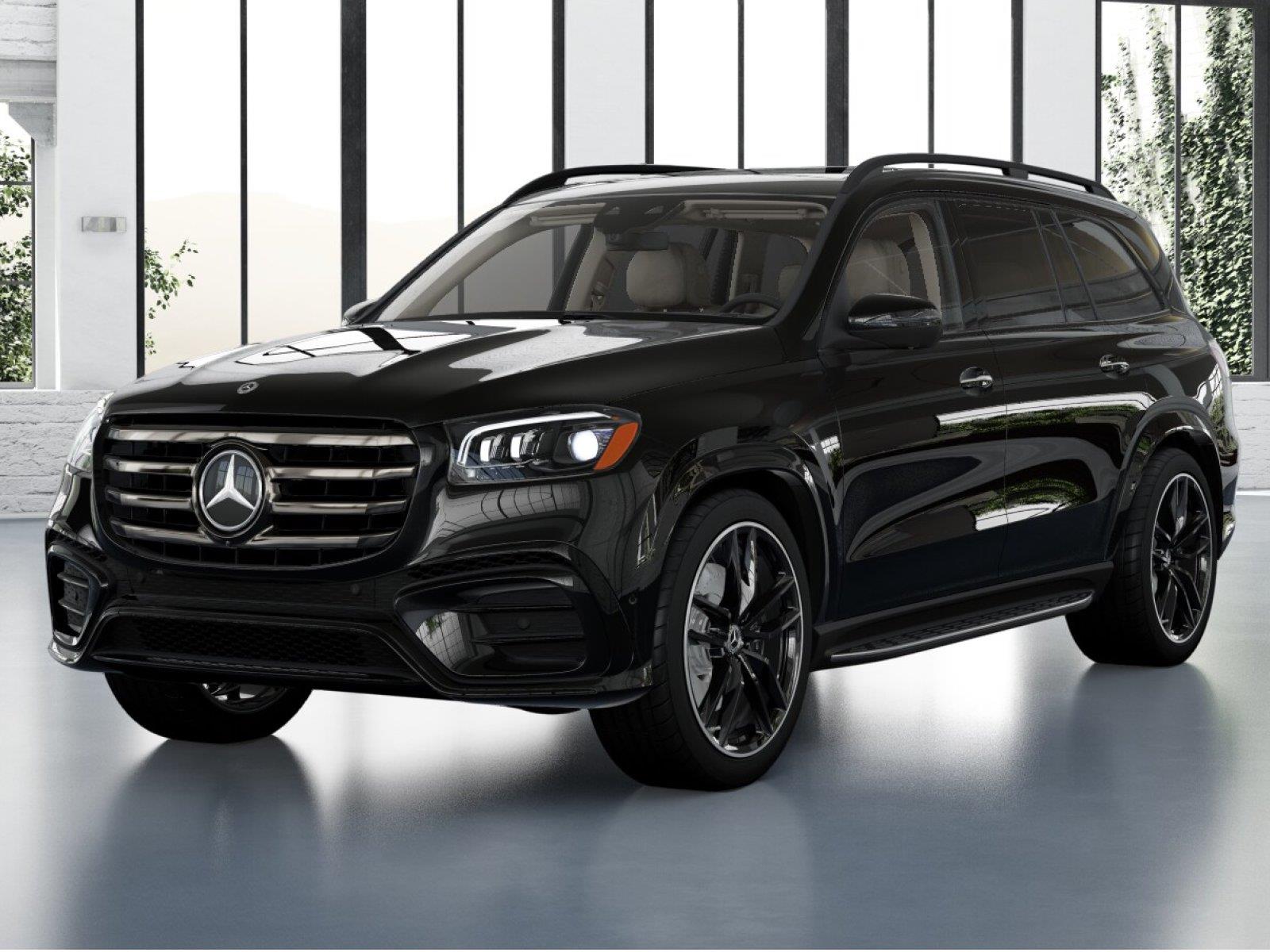Obsidian Black Metallic 2026 Mercedes-Benz GLS SUV / Crossover All-Wheel Drive Automatic