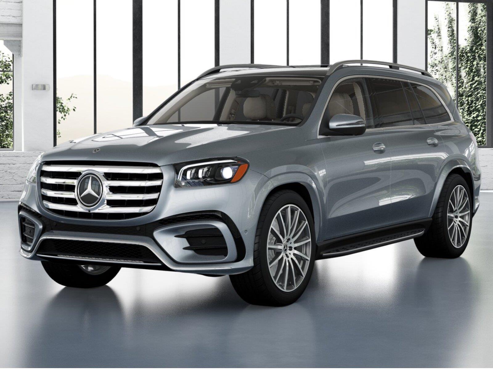 Cirrus Silver Metallic 2026 Mercedes-Benz GLS SUV / Crossover All-Wheel Drive Automatic