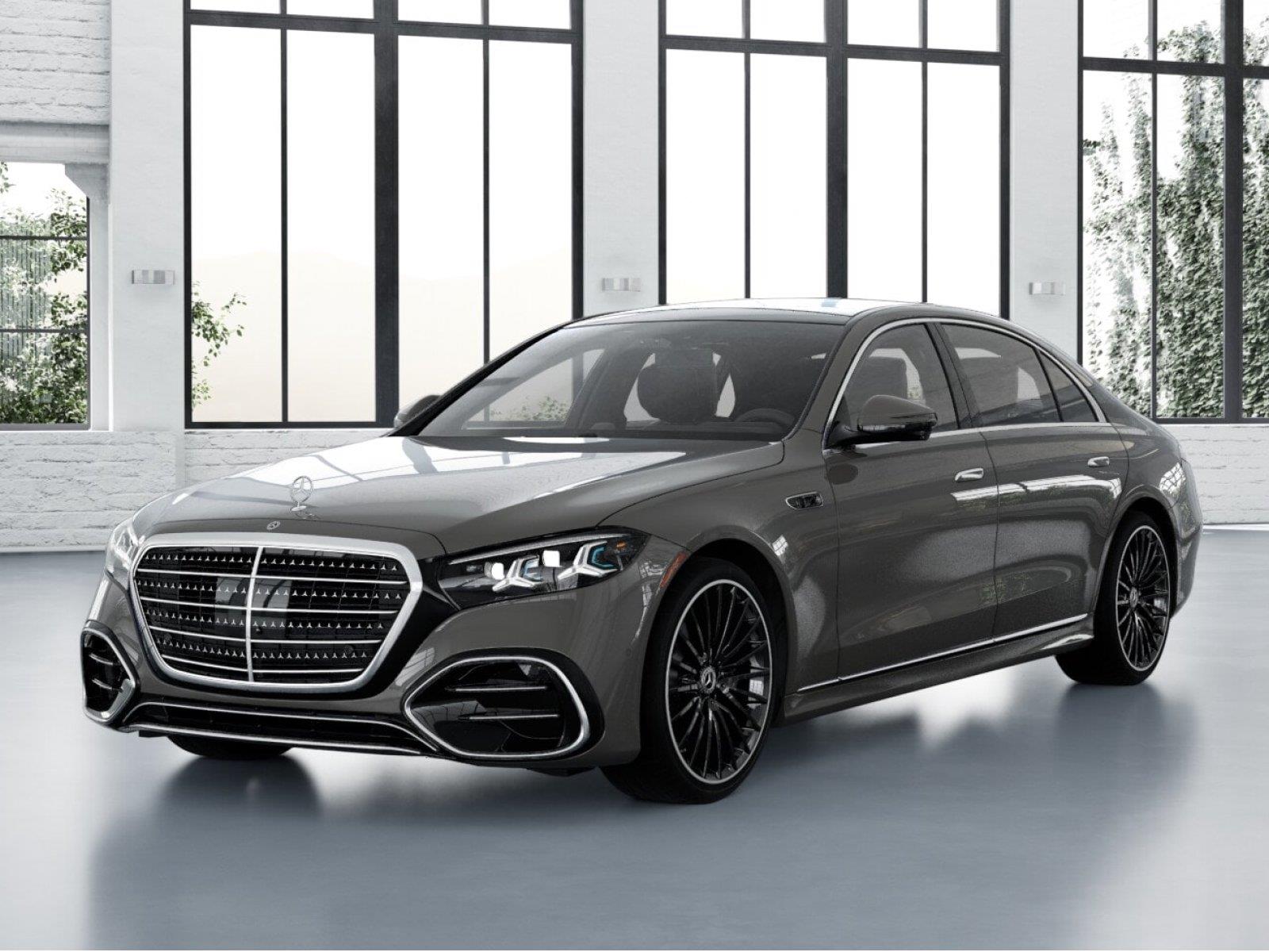 Gray (Warm Grey) 2027 Mercedes-Benz S-Class Sedan All-Wheel Drive Automatic