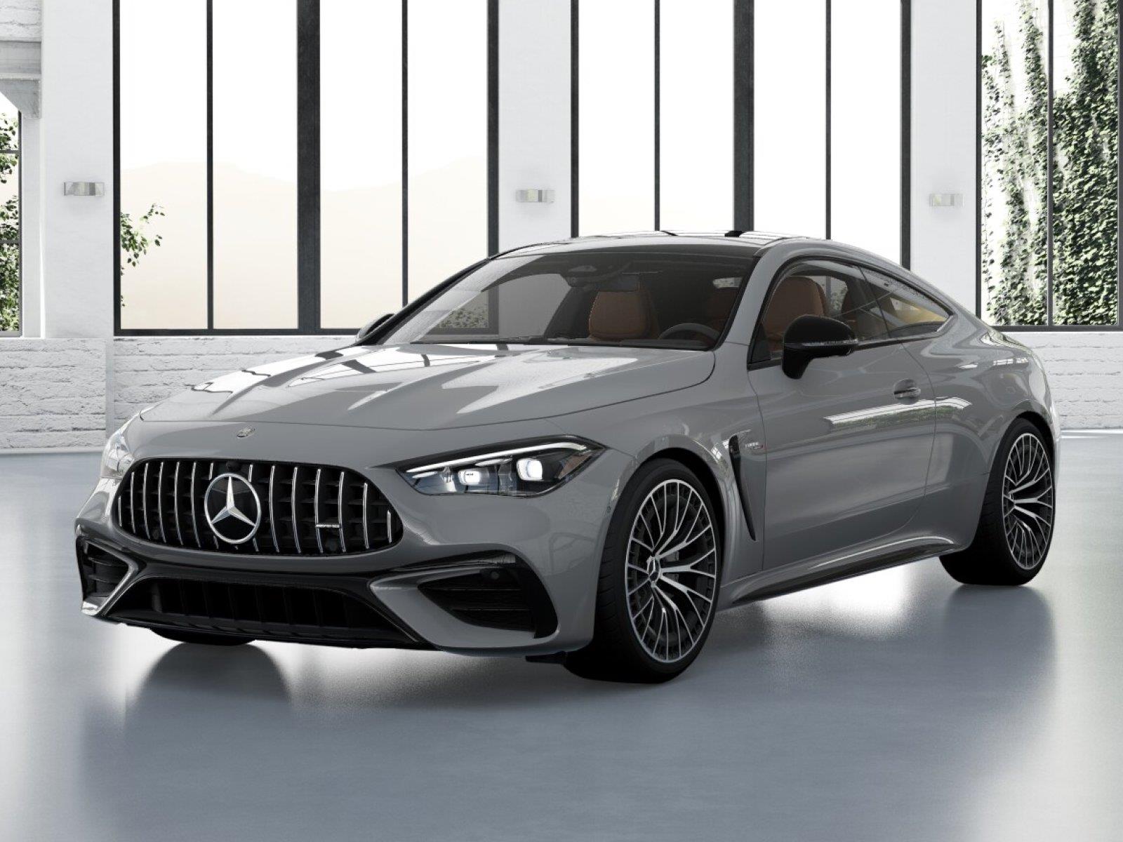 Gray (MANUFAKTUR Alpine Grey Metallic) 2027 Mercedes-Benz CLE Coupe All-Wheel Drive Automatic