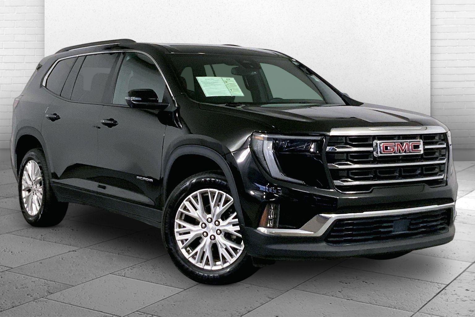 Black (Ebony Twilight Metallic) 2024 GMC Acadia SUV / Crossover Four-Wheel Drive 8-Speed Automatic
