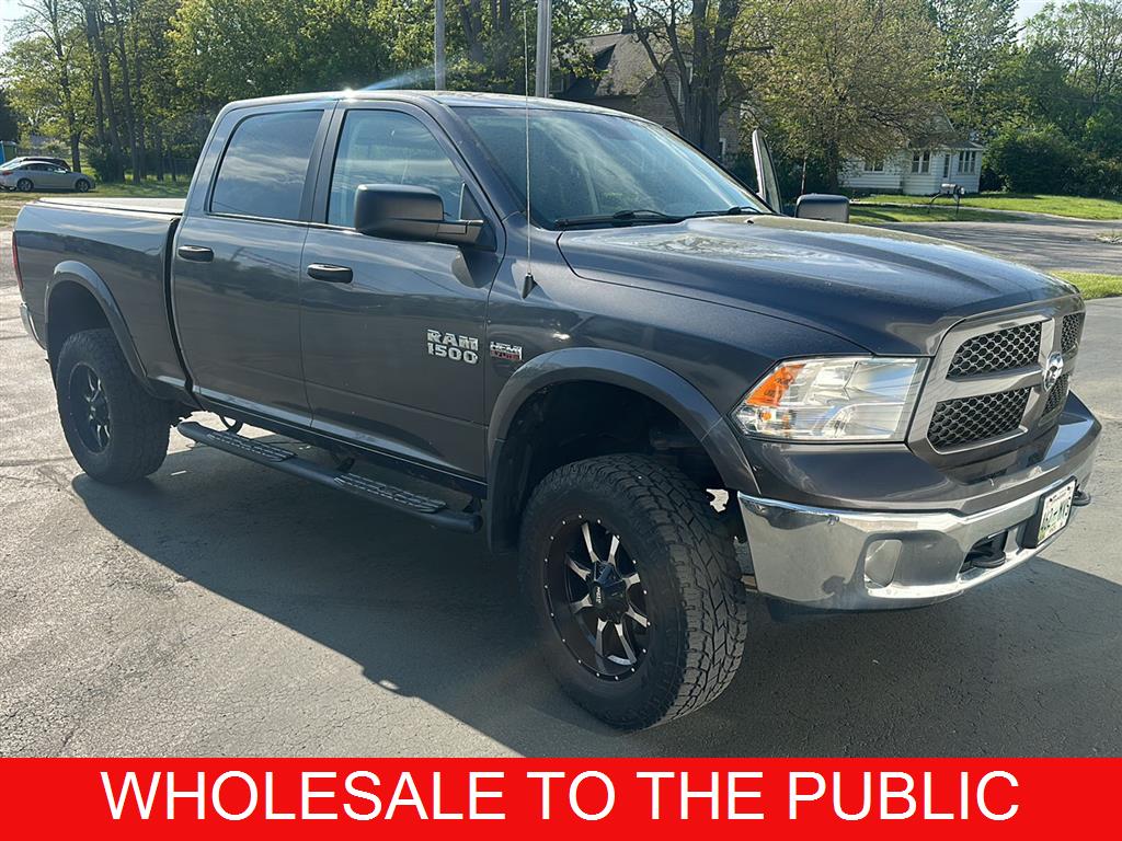Granite Crystal Metallic 2017 RAM 1500 Pickup Truck Four-Wheel Drive 8-Speed Automatic