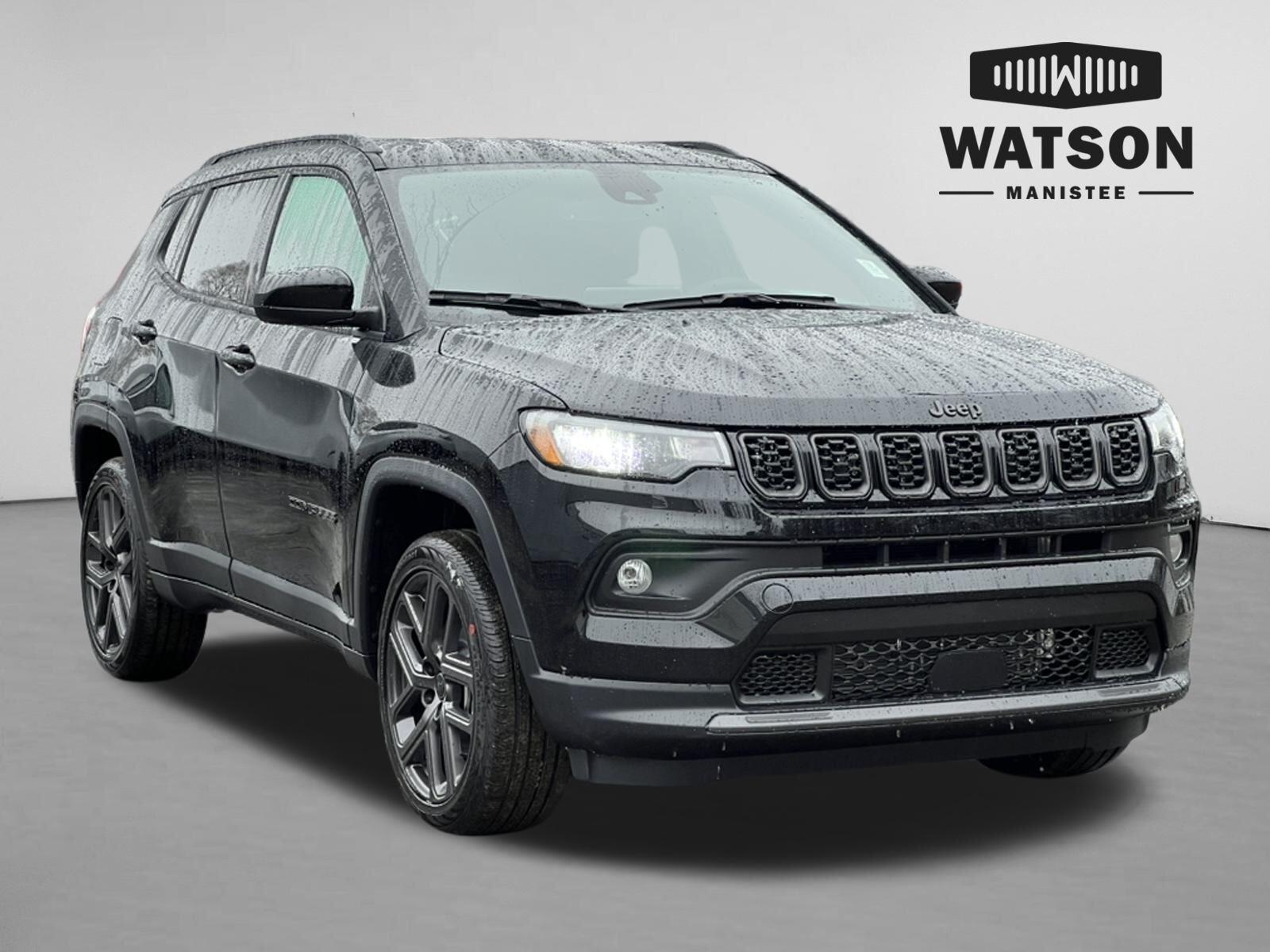 Diamond Black Crystal Pearlcoat 2026 Jeep Compass SUV / Crossover Four-Wheel Drive 8-Speed Automatic