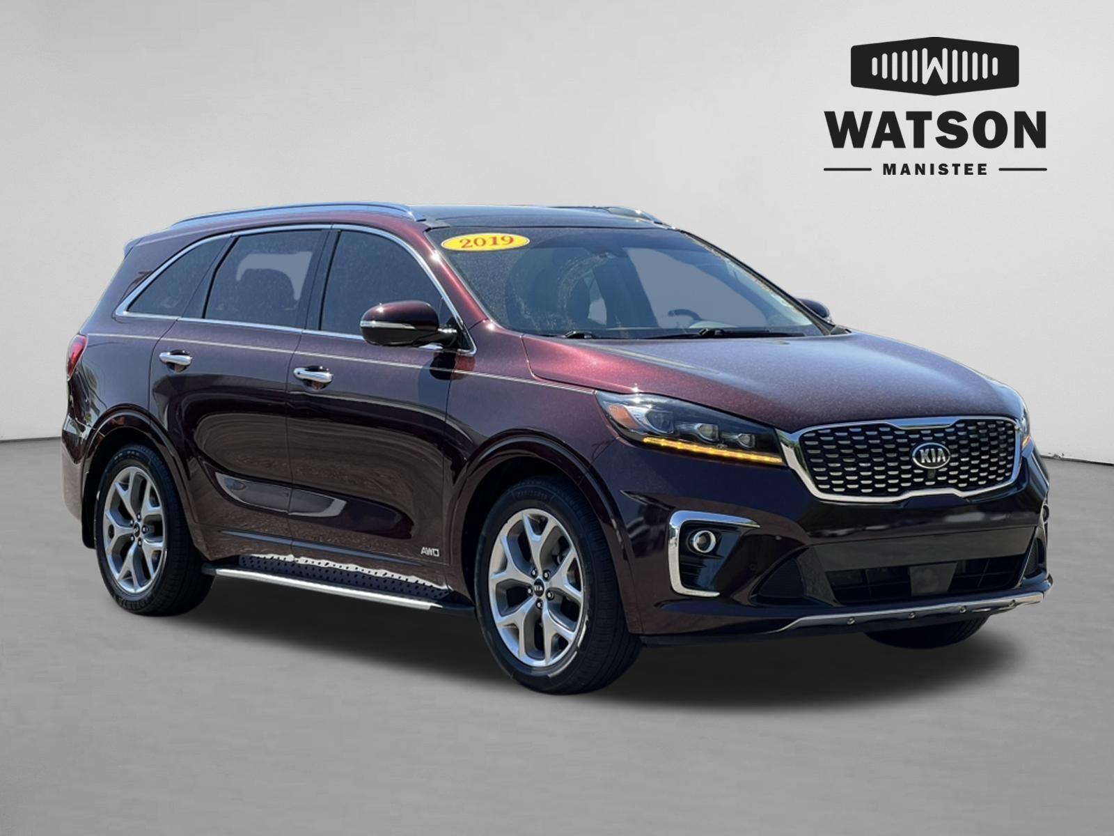 Red (Sangria) 2019 Kia Sorento SX V6 AWD SUV / Crossover All-Wheel Drive Automatic
