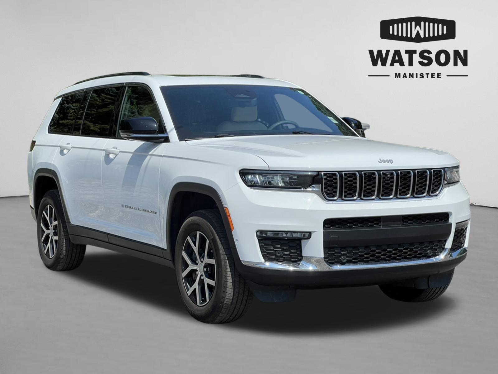 Bright White Clearcoat 2024 Jeep Grand Cherokee L SUV / Crossover Four-Wheel Drive 8-Speed Automatic
