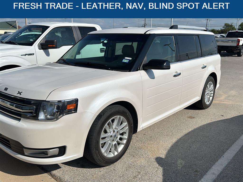 White Platinum Metallic Tri-Coat 2017 Ford Flex SEL SUV / Crossover Front-Wheel Drive 6-Speed Automatic