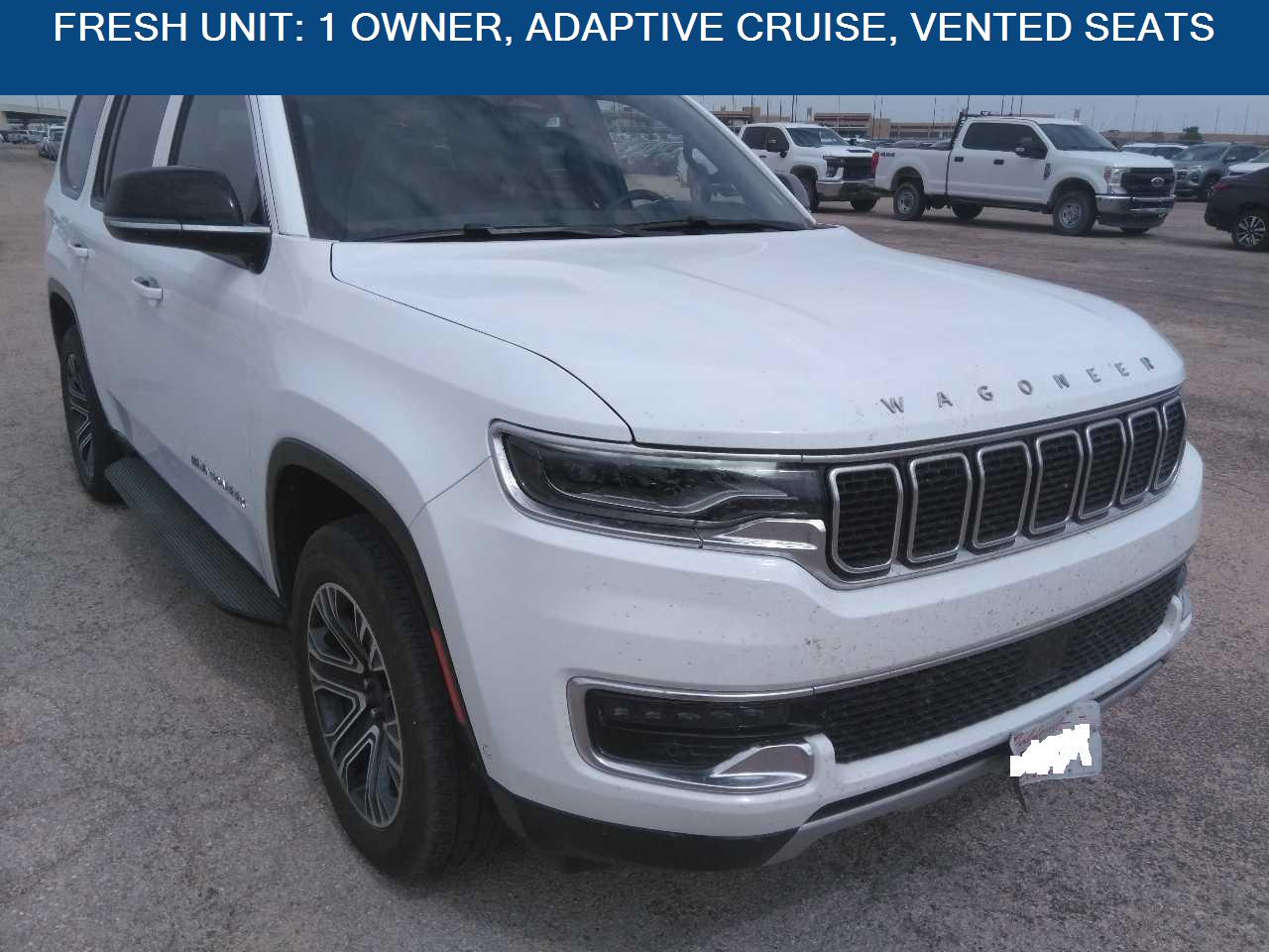 Bright White Clearcoat 2024 Jeep Wagoneer Series II RWD SUV / Crossover 4X2 8-Speed Automatic