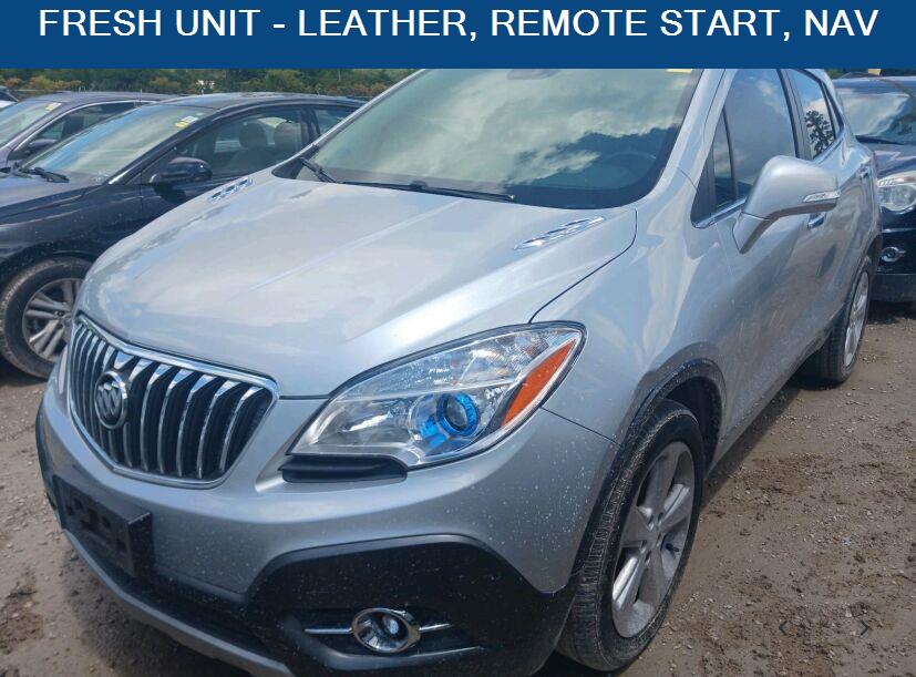 Quicksilver Metallic 2016 Buick Encore SUV / Crossover Front-Wheel Drive 6-Speed Automatic Overdrive