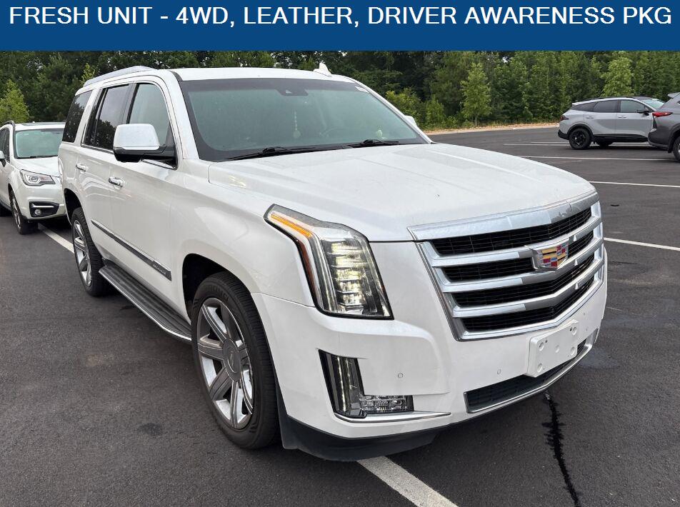 Crystal White Tricoat 2016 Cadillac Escalade SUV / Crossover Four-Wheel Drive 8-Speed Automatic