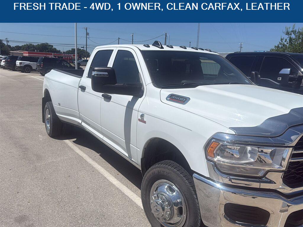 Bright White Clearcoat 2024 RAM 3500 Pickup Truck Four-Wheel Drive 6-Speed Automatic