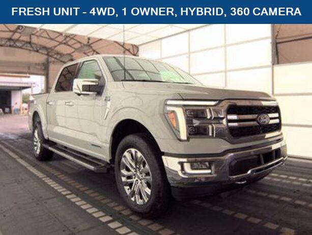 Carbonized Gray Metallic 2024 Ford F-150 Pickup Truck Four-Wheel Drive 10-Speed Automatic