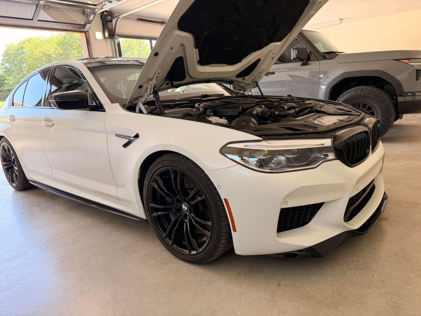 Alpine White 2020 BMW M5 Sedan All-Wheel Drive 8-Speed Automatic