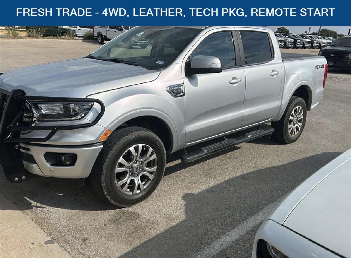 Gray (Magnetic Metallic) 2019 Ford Ranger Pickup Truck Four-Wheel Drive 10-Speed Automatic