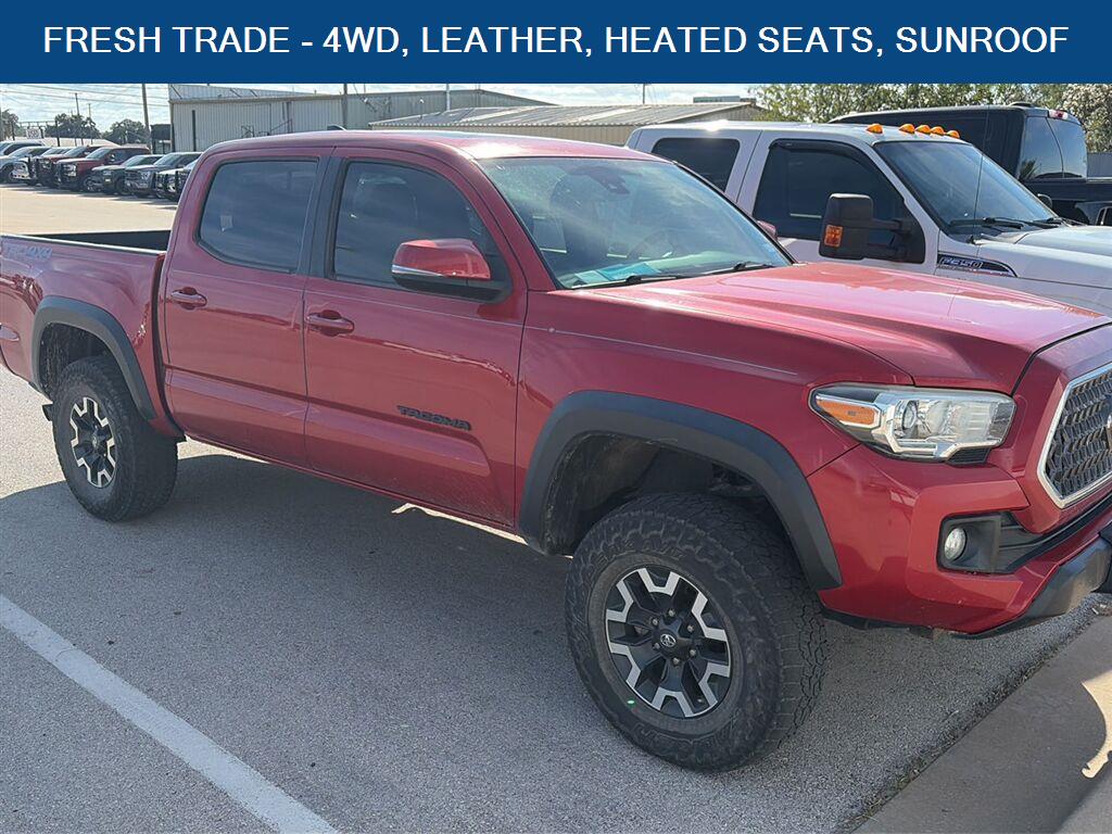 Barcelona Red Metallic 2019 Toyota Tacoma Pickup Truck Four-Wheel Drive Automatic