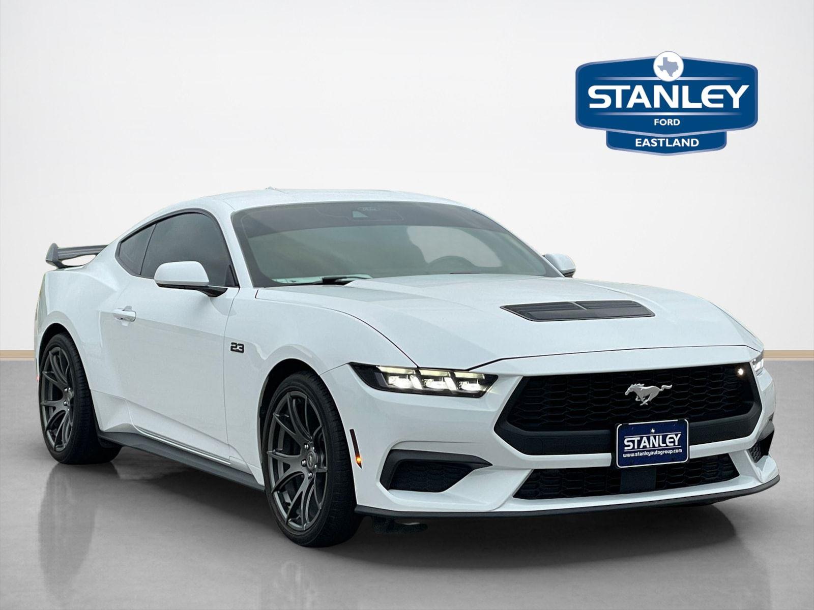 Oxford White 2024 Ford Mustang EcoBoost Premium Fastback RWD Coupe Rear-Wheel Drive 10-Speed Automatic